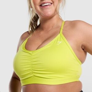 Gymshark Lime Green Sports Bra
